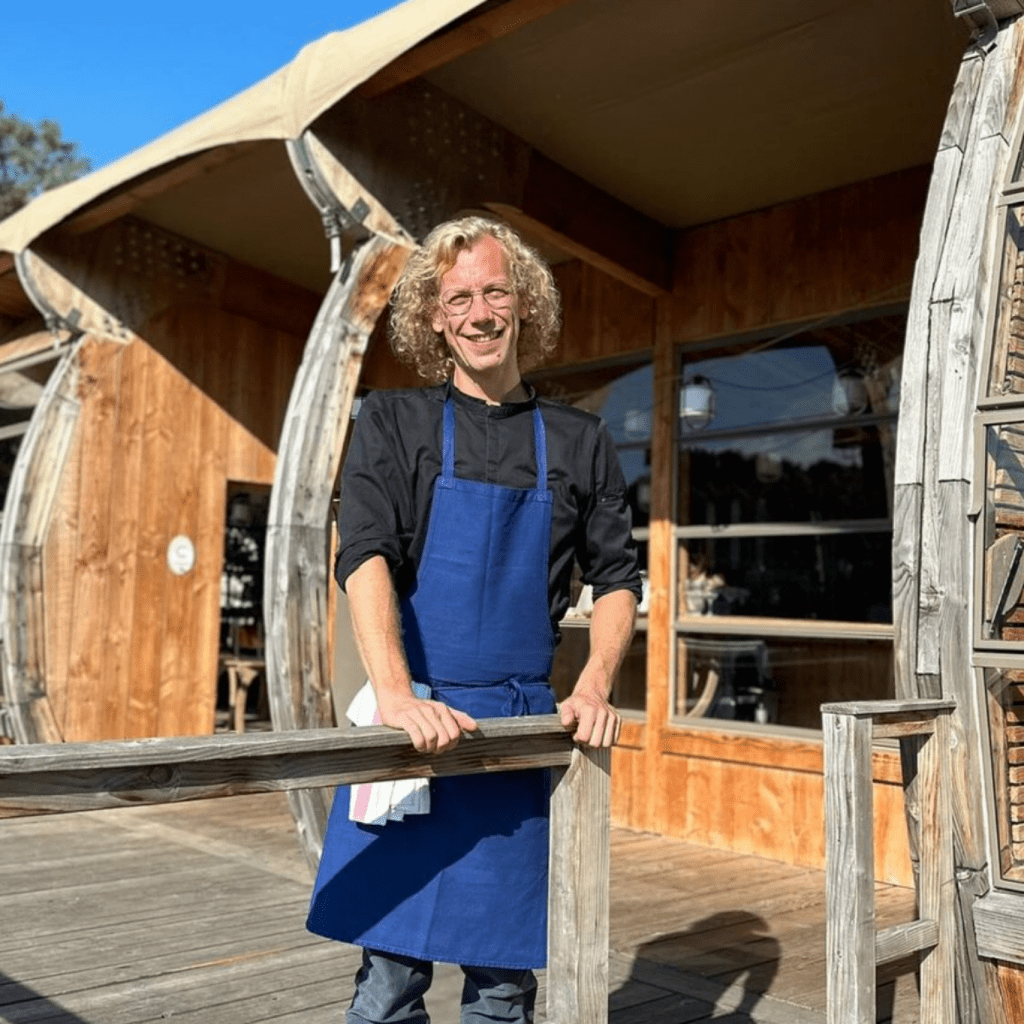 Photo du Chef Sacha Ouss en Résidence chez Les Ventrus