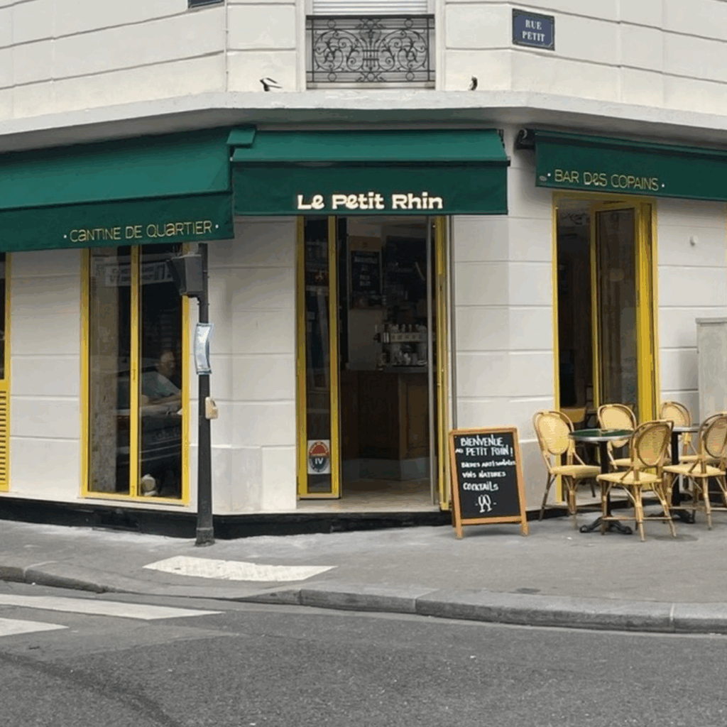 Photo du restaurant le Petit Rhin Paris 19eme