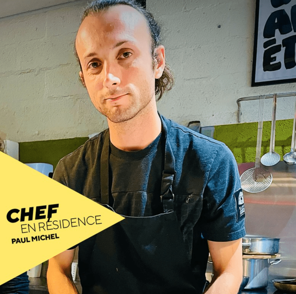 Photo du chef Paul Michel en résidence chez bobo normandie